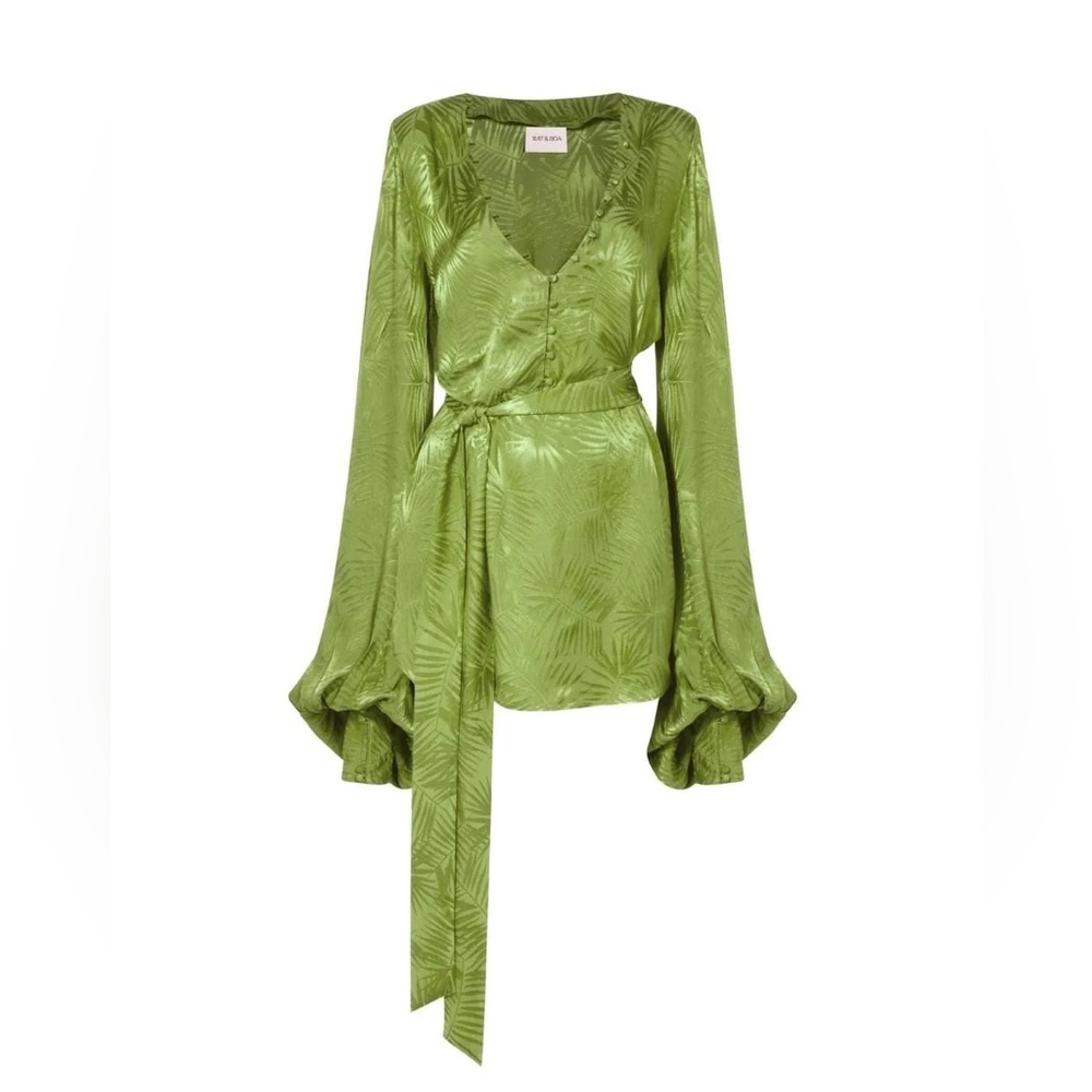 Rat and Boa Harlequin dress